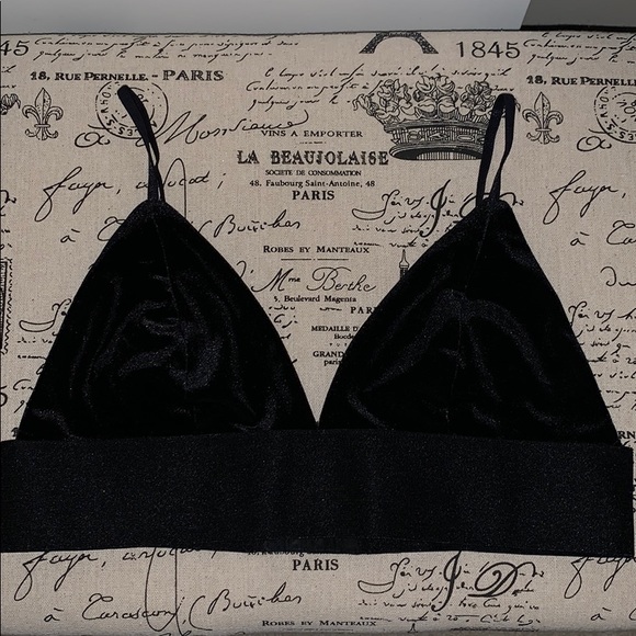 Velvet Bra Top - Picture 2 of 3